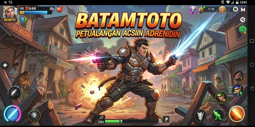 Tampilan gameplay seru dari BATAMTOTO dengan aksi mendebarkan.