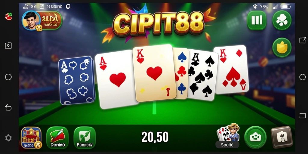 Tampilan gameplay seru dari CIPIT88 yang mengasyikan.