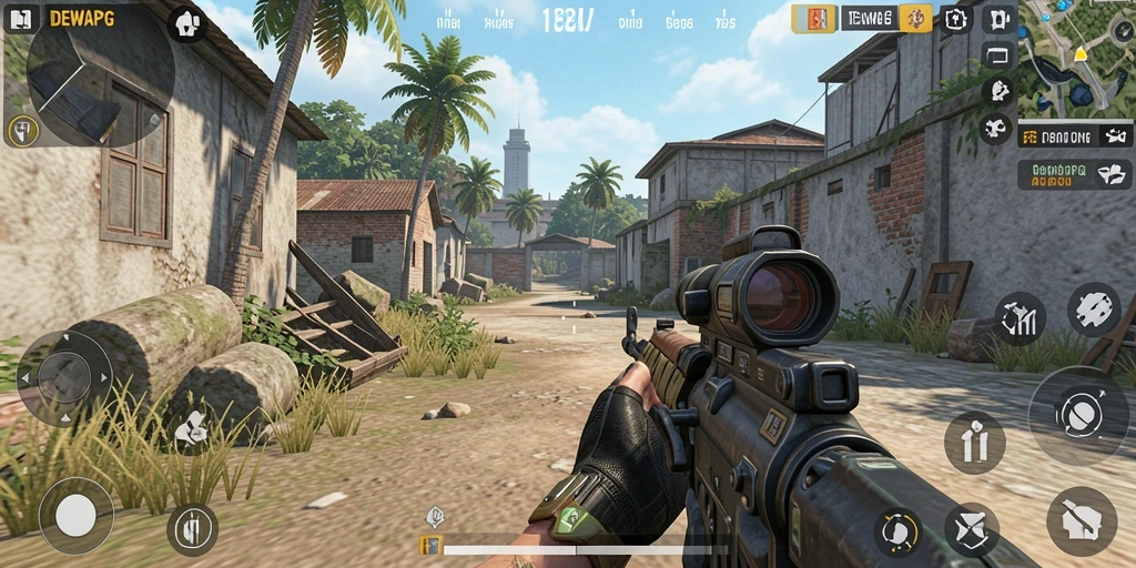 Gameplay menegangkan di DEWAPG dengan aksi seru.