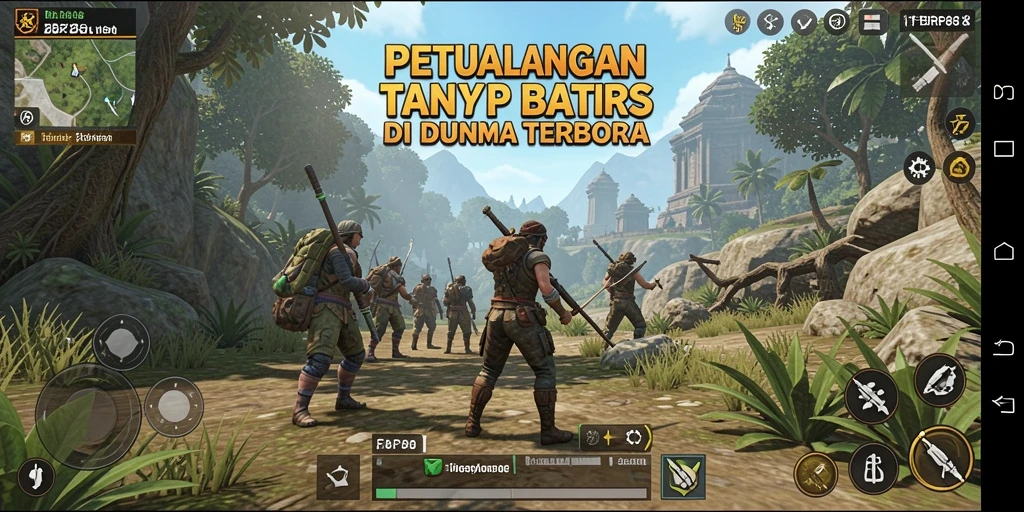 Tampilan gameplay <strong>FBRP88</strong> yang menakjubkan dalam dunia Open World.