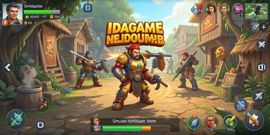 Gameplay interaktif dan menarik dari IDAGAME.