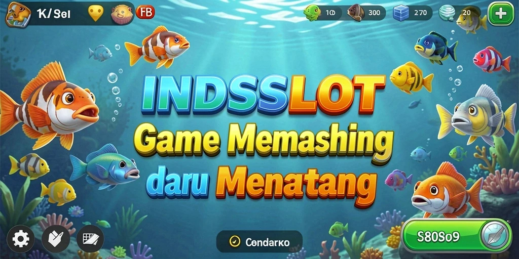 Tangkapan ikan besar dalam gameplay INDSLOT yang seru.