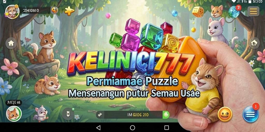 Tampilan gameplay KELINCI777 yang menarik dan penuh warna dalam genre Puzzle.