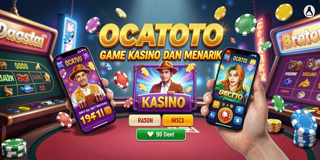Tampilan gameplay OCATOTO yang menarik dan penuh aksi Kasino.