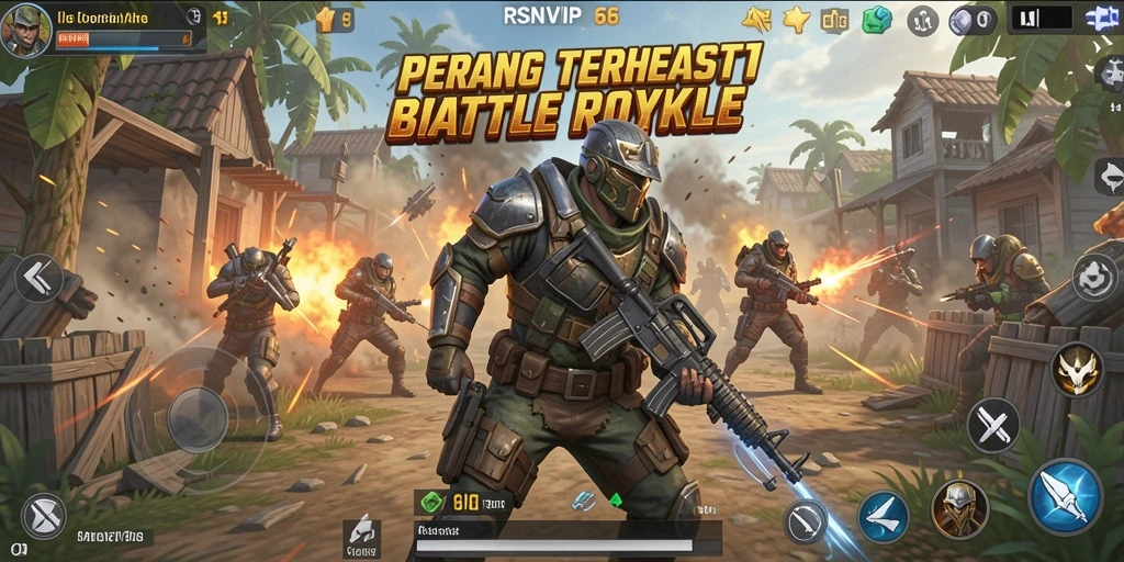 Gameplay mendebarkan di RSNVIP6 dengan pertempuran yang intens.