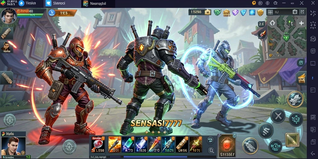 Tampilan gameplay menarik dari SENSASI777 dengan strategi yang mendebarkan.