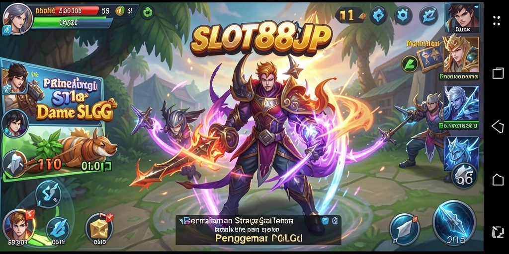 Tampilan gameplay menarik dari SLOT88JP yang menantang.