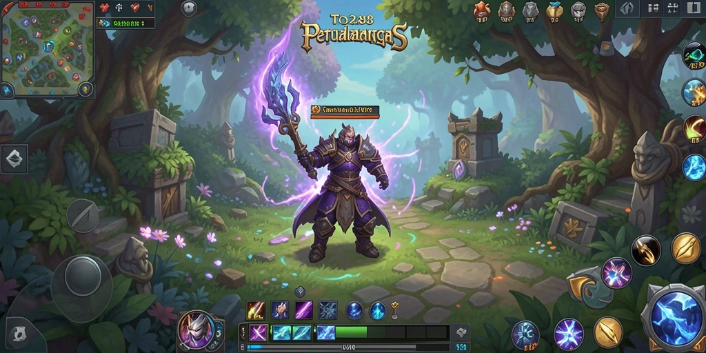 Screenshot utama TO288 menampilkan aksi pertempuran seru dalam game ARPG.